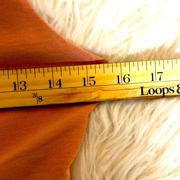 Blush Pink Wrap Mini Dress – Ruffle Hem, Adjustable Waist, Minor Flaw - Picture 9 of 11